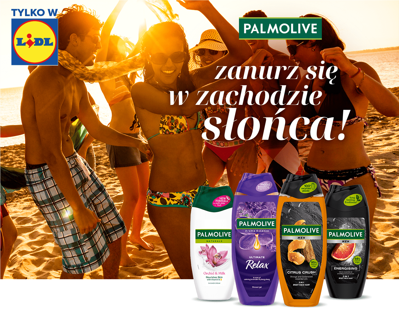 Zanurz się w zachodzie słońca